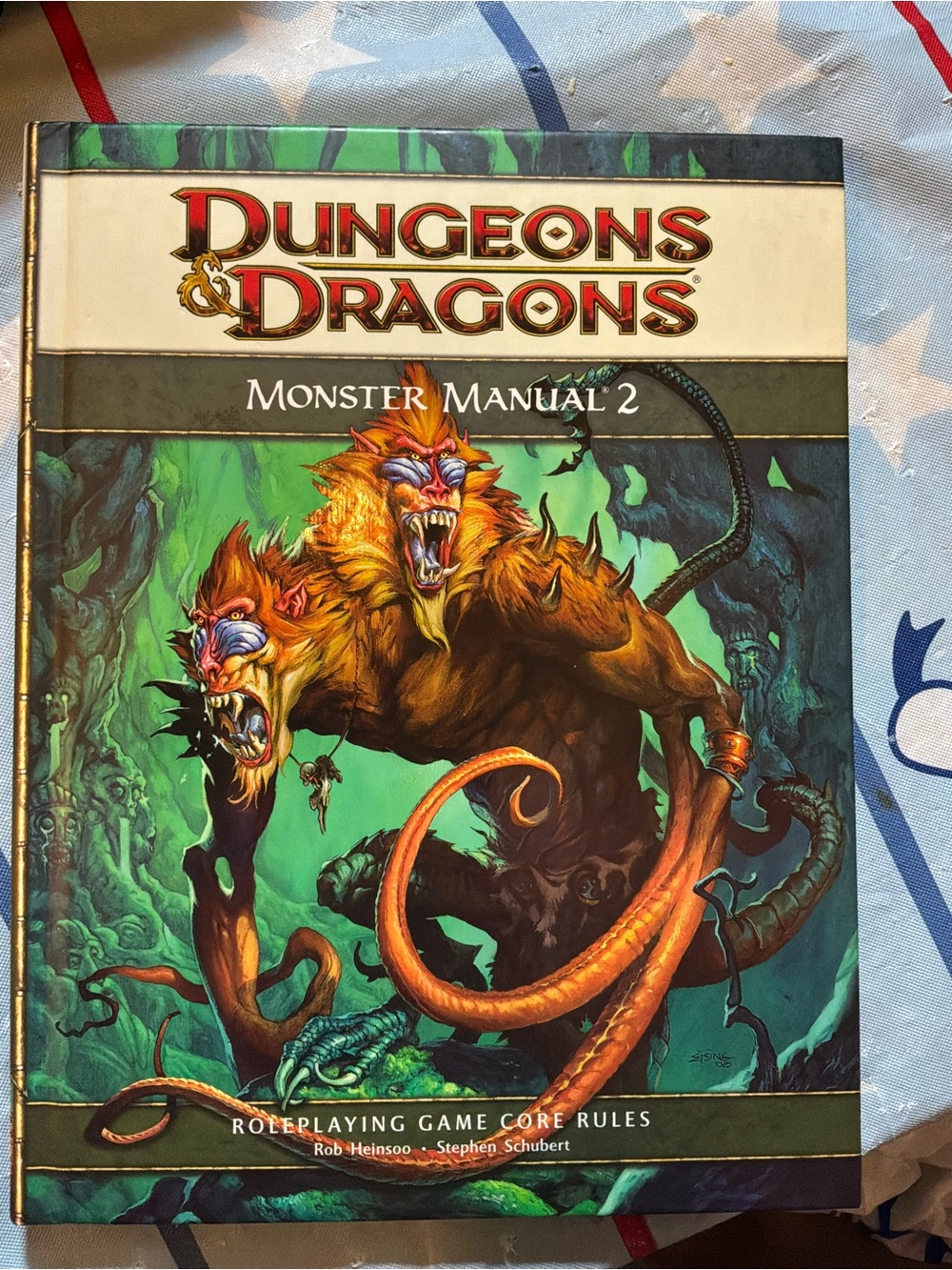 Dungeons & dragons monster manual 2 the 4th edition book
